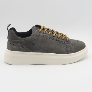 Sneaker big 05 in camoscio – Antracite
