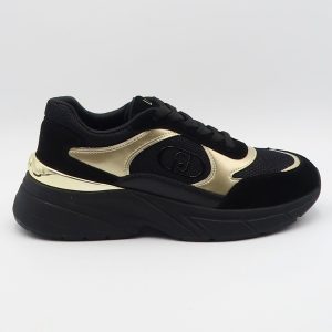 Sneaker lj01 – Nero e oro
