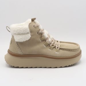Stivaletto wendy peak apres suede – Beige