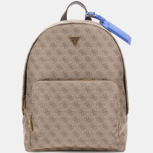 Zaino milano 4g logo – Beige e marrone