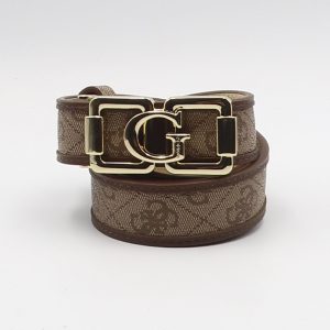 Cintura 4g logo – Beige