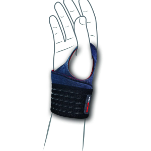 Polsino con aggancio al pollice Easypro Tenortho
