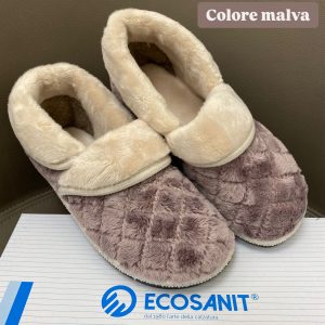 Ciabatte Ecosanit Megan in pelliccia | Ortopedia 3G