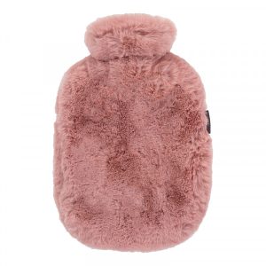Fashy Borsa d’acqua calda rivestita in morbida pelliccia