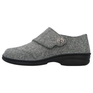 Pantofola chiusa con velcro in lana Jarla Berkemann
