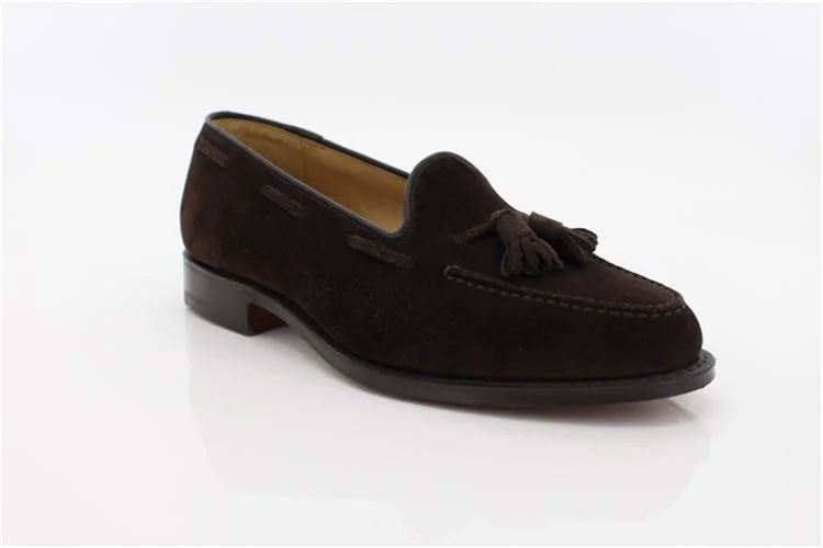 Church’s mocassino scamosciato marrone con nappina - immagine 8