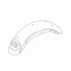 Parafango Posteriore Original Style – cod.59674-81C