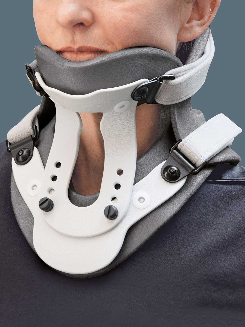 Collare cervicale rigido bivalva Malibù Ro+Ten | Ortopedia 3G