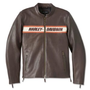 Giacca Victory Lane Brown Harley-Davidson da uomo