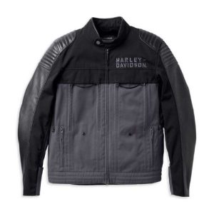 Giacca tecnica Harley-Davidson Sheridan Switchback Lite in Pelle e Tessuto da uomo