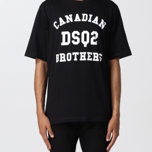 Dsquared2 t-shirt in jersey di cotone,over
