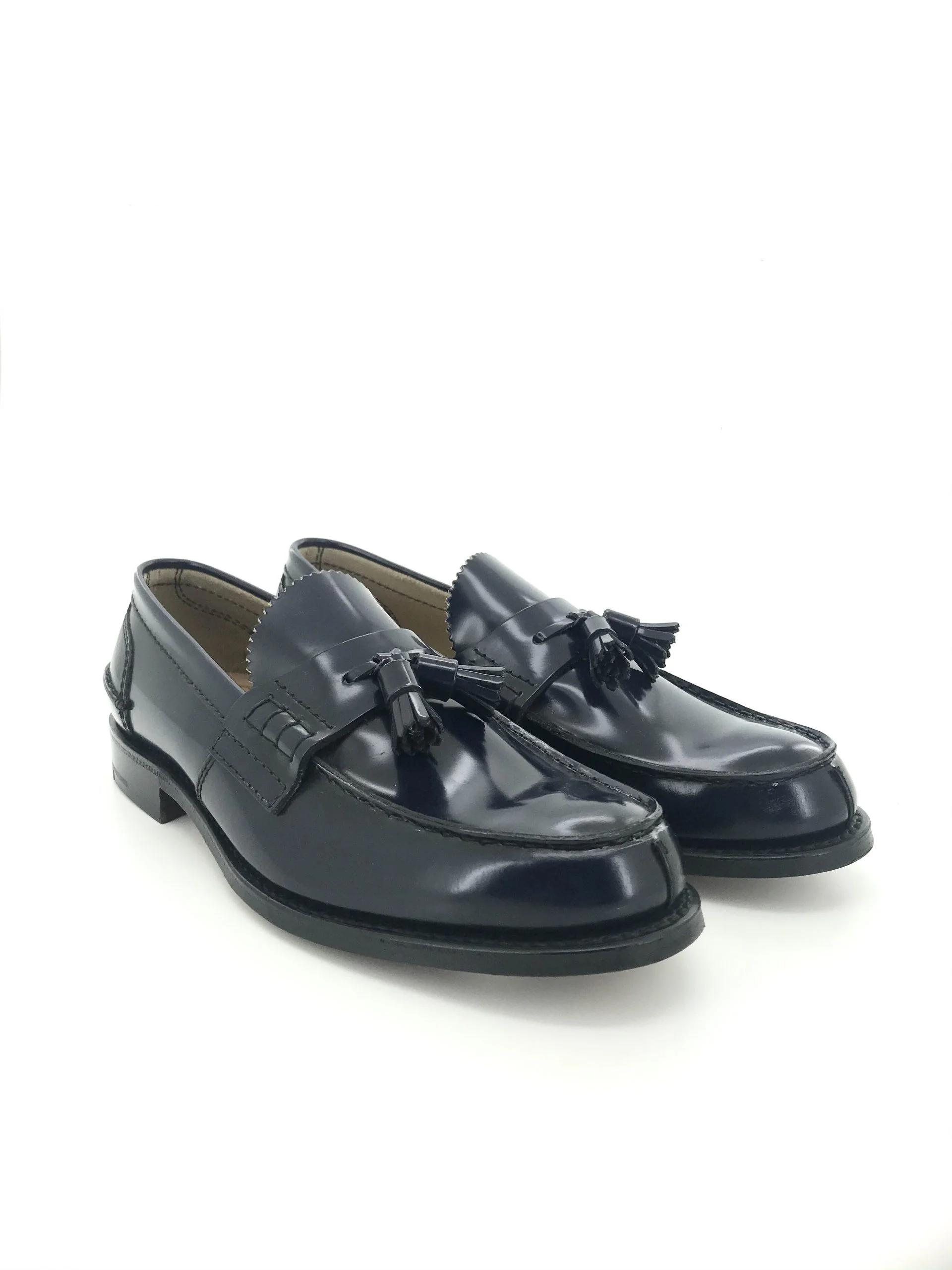 Church’s mocassino con nappina blu navy