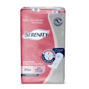 Assorbente Anatomico Light Flex Fit Advanced Mini – Incontinenza Leggera – Serenity