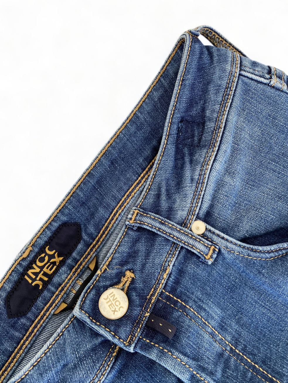 INCOTEX jeans slim fit chiaro - immagine 5