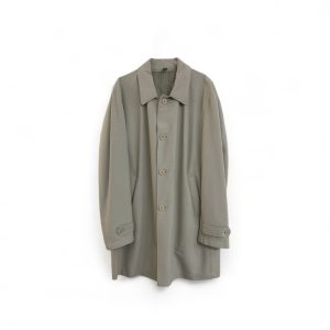 L.B.M. 1911 trench impermeabile in nylon beige