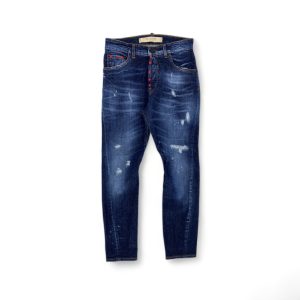 YES LONDON jeans uomo blu scuro