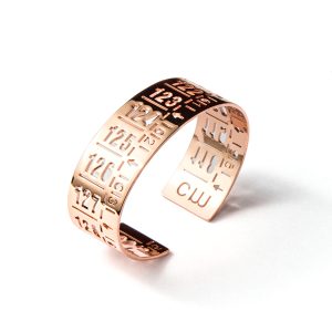 Bracciale in Ottone J-Classic Oro Rosa