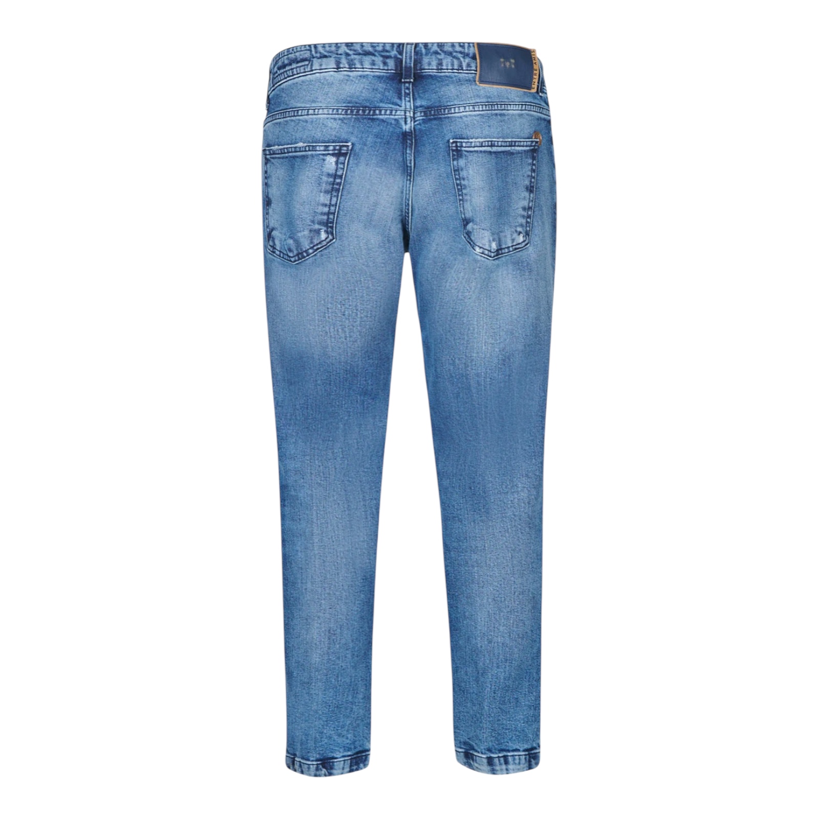 ENTRE AMIS Denim 5 tasche corto - immagine 3