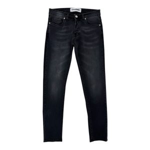 LES HOMMES Jeans denim nero