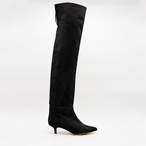 Stivale in Suede nero ROGER 2191