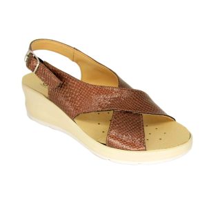 Sandali Comodi Chiusi Fasce Incrociate Cinzia Soft Io13771PR