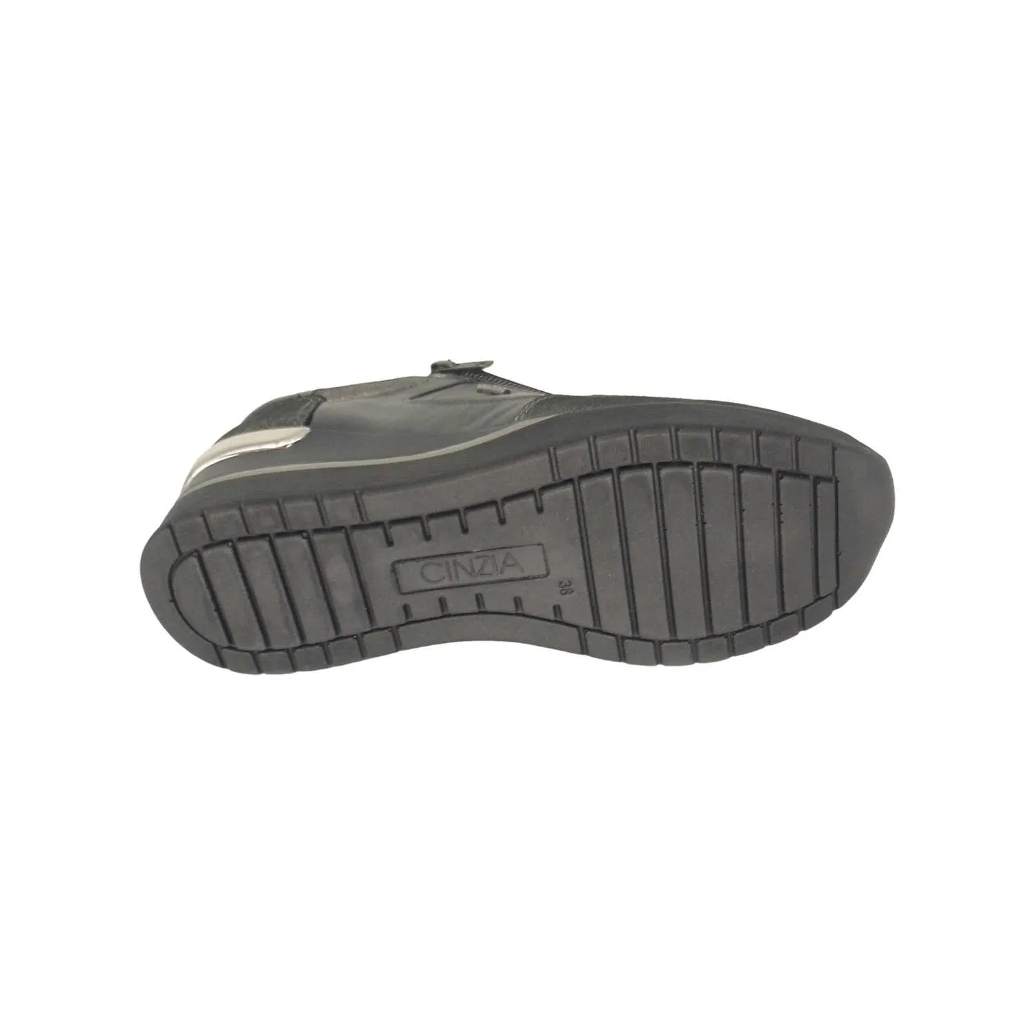 Scarpe Comode Sneakers Con Zeppa Medio Alta Cinzia Soft Iv2518913G - immagine 4