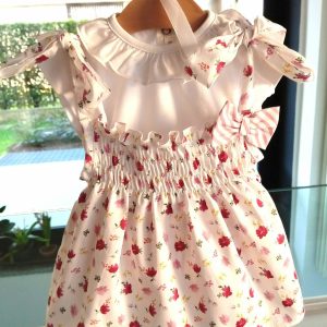 Abitino neonata Fiori di Coccole