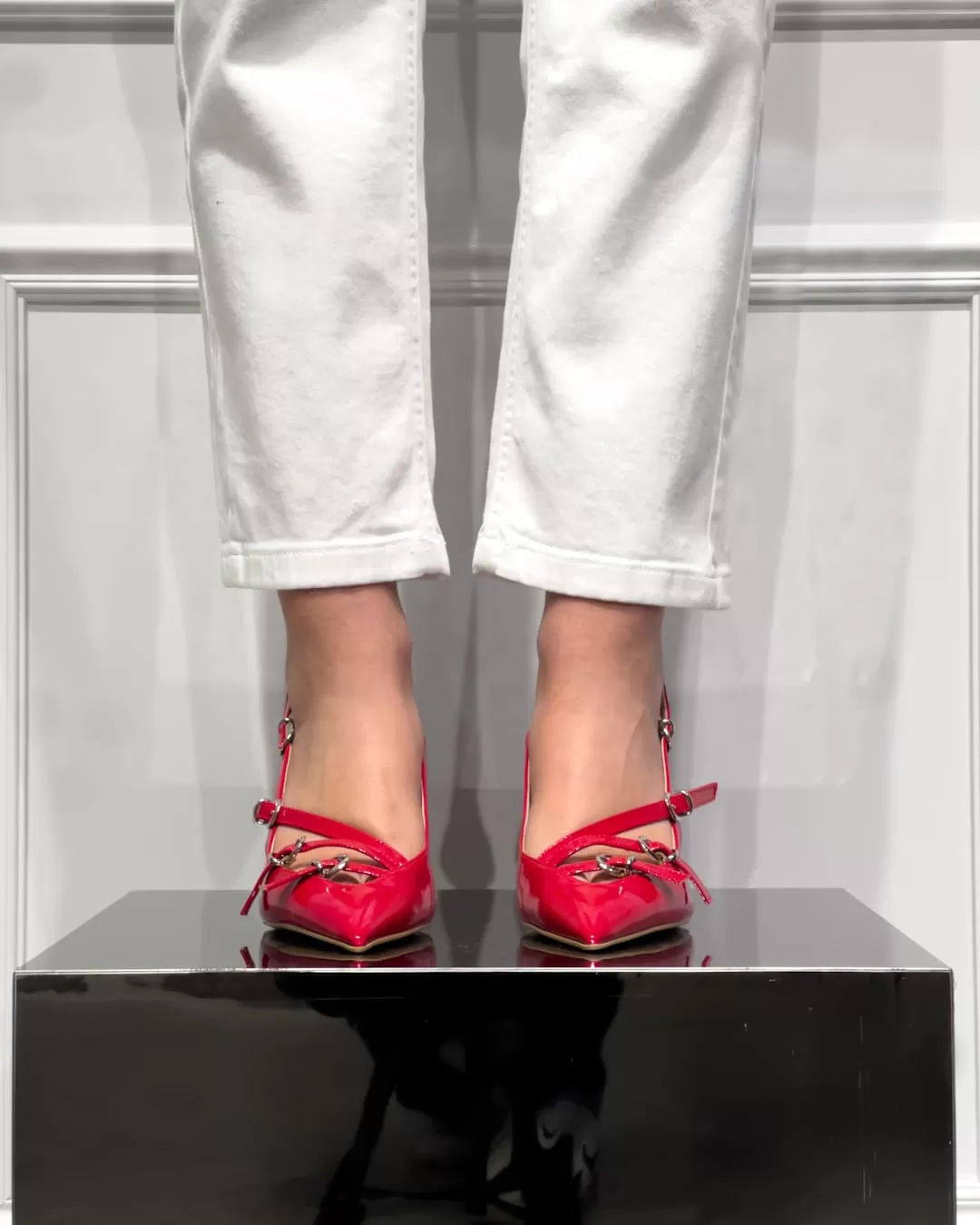 DÉCOLLETÉ SLINGBACK CON FIBBIE – DIVINE FOLLIE - immagine 8