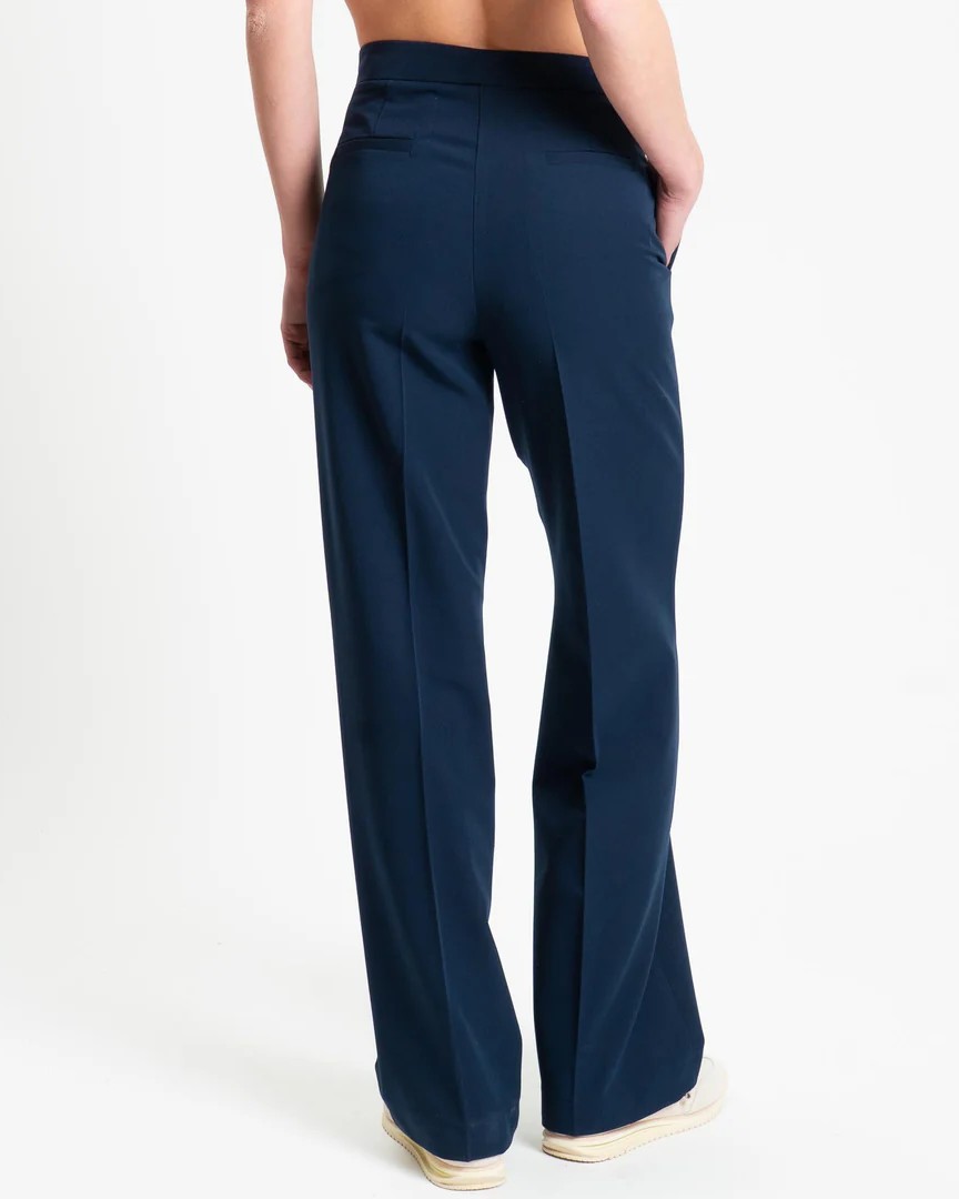 PANTALONE STRAIGHT-LEG GAMBA AMPIA – GIULIA – VICOLO - immagine 6