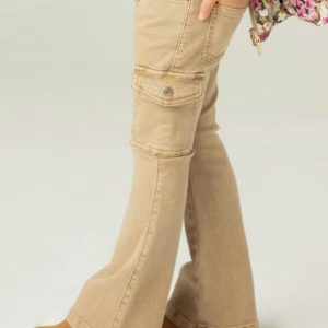 Pantaloni cargo bambina