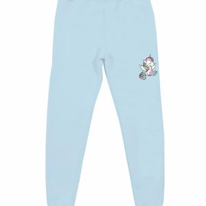 Pantaloni felpa bimba Unicorno