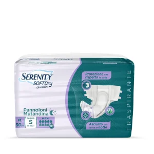 Pannolone Mutandina Soft Dry Sensitive MAXI – Serenity
