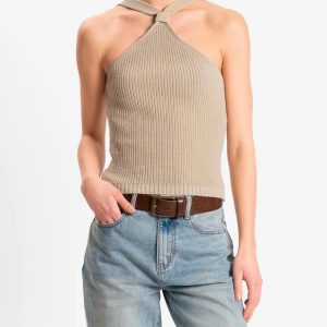 TOP HALTER CON NODO – KONTATTO